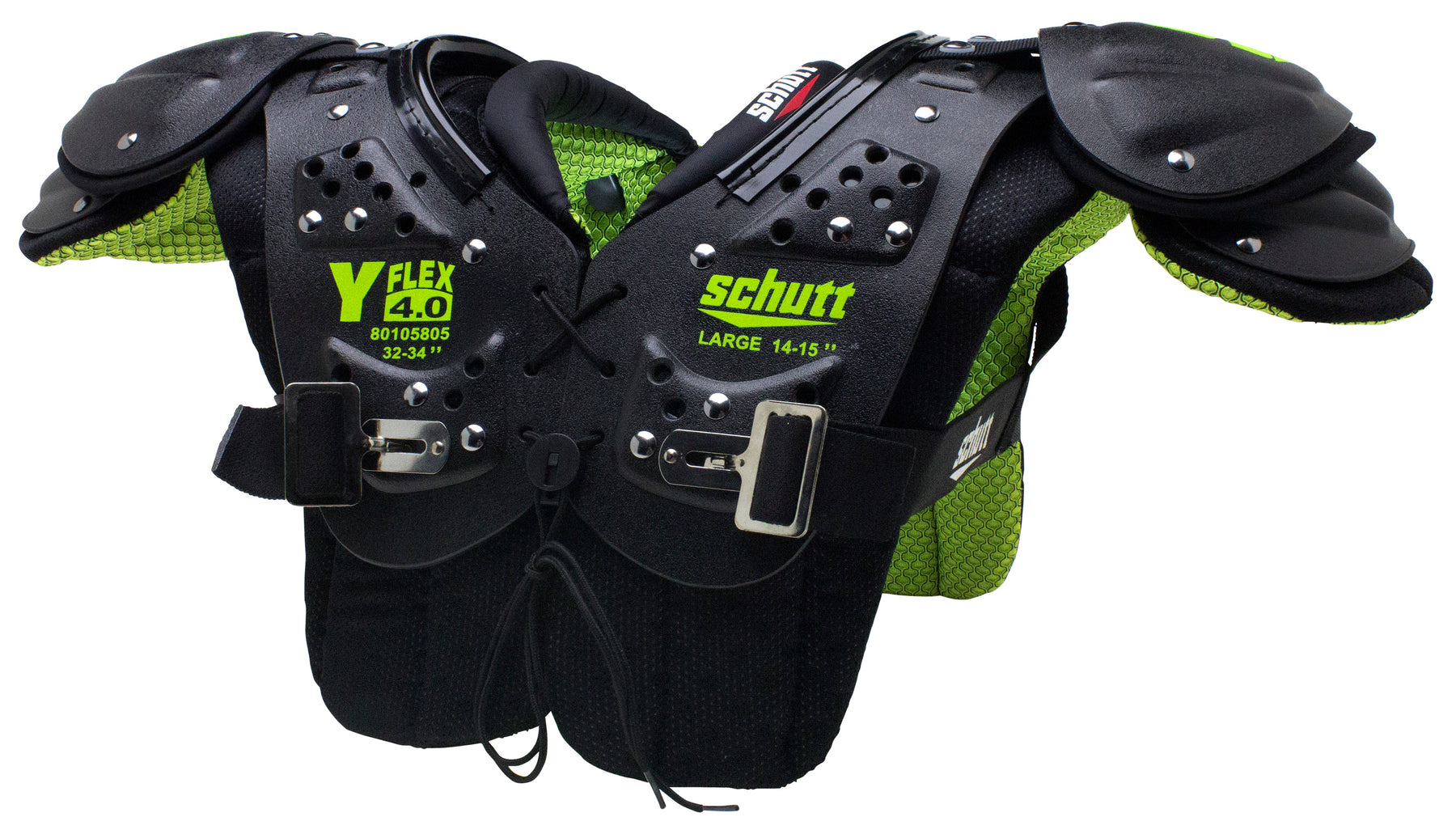 Schutt Youth Flex 4.0 Football Shoulder Pads Small